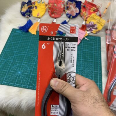 Kìm mỏ nhọn đa năng FOKUOKA Nhật Kìm bấm kim 6 inch FO-1204 Fukuoka