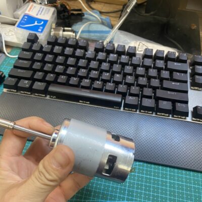 Động cơ quạt 775 12v DC có lắp sẵn chục quạt moto 775 new